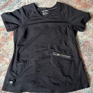 Black Scrub top